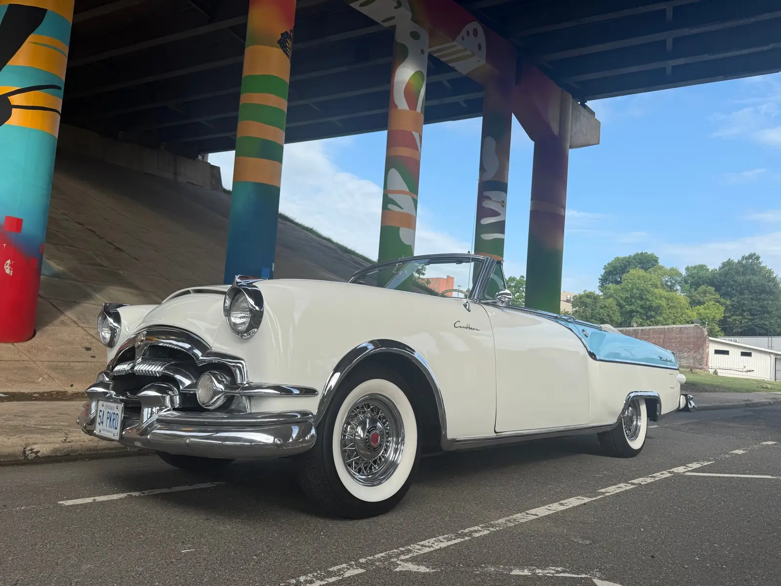 Photo of Elsa, 1954 Packard Caribbean